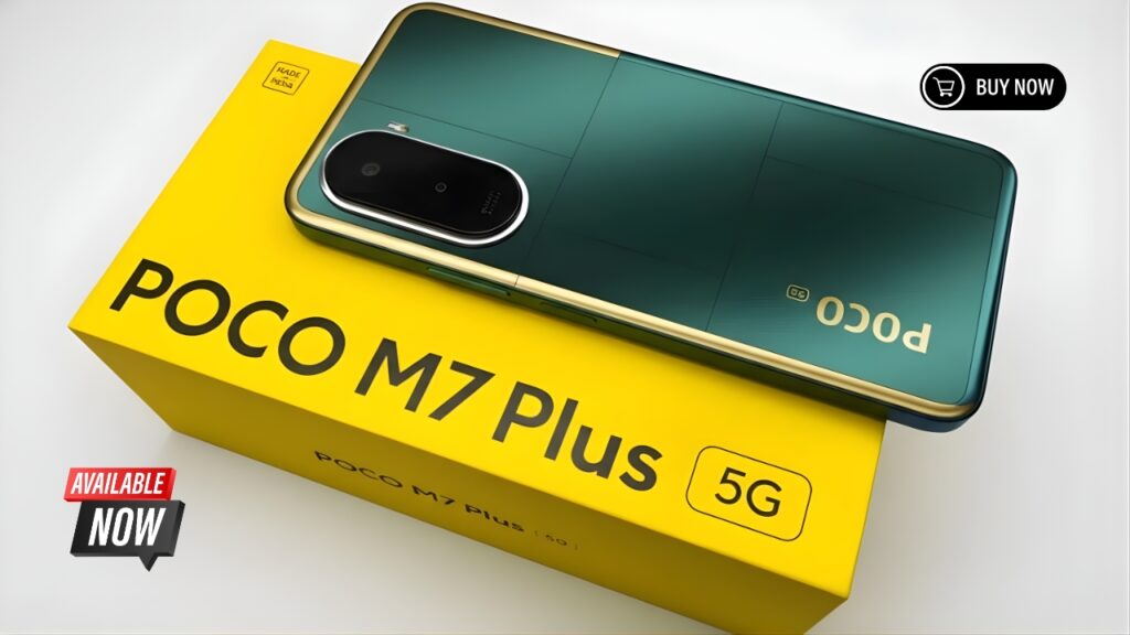 POCO M7 Plus 5G Officially Launched - 144Hz Display and Snapdragon Performance